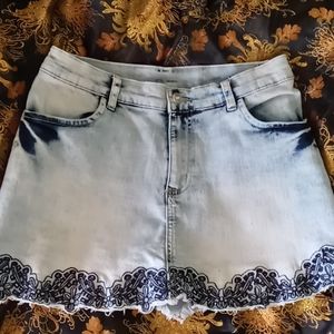 Denim petite VENUS Skort